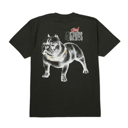 HUF 4 The Dawgs Short Sleeve T-Shirt Vintage Black