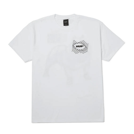 HUF 4 The Dawgs Short Sleeve T-Shirt White