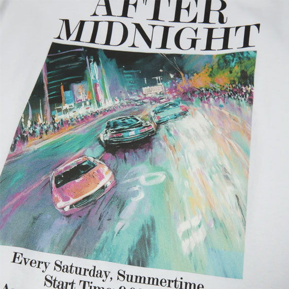 HUF After Midnight T-Shirt White