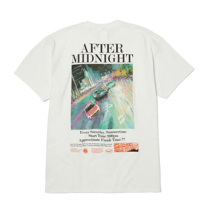 HUF After Midnight T-Shirt White