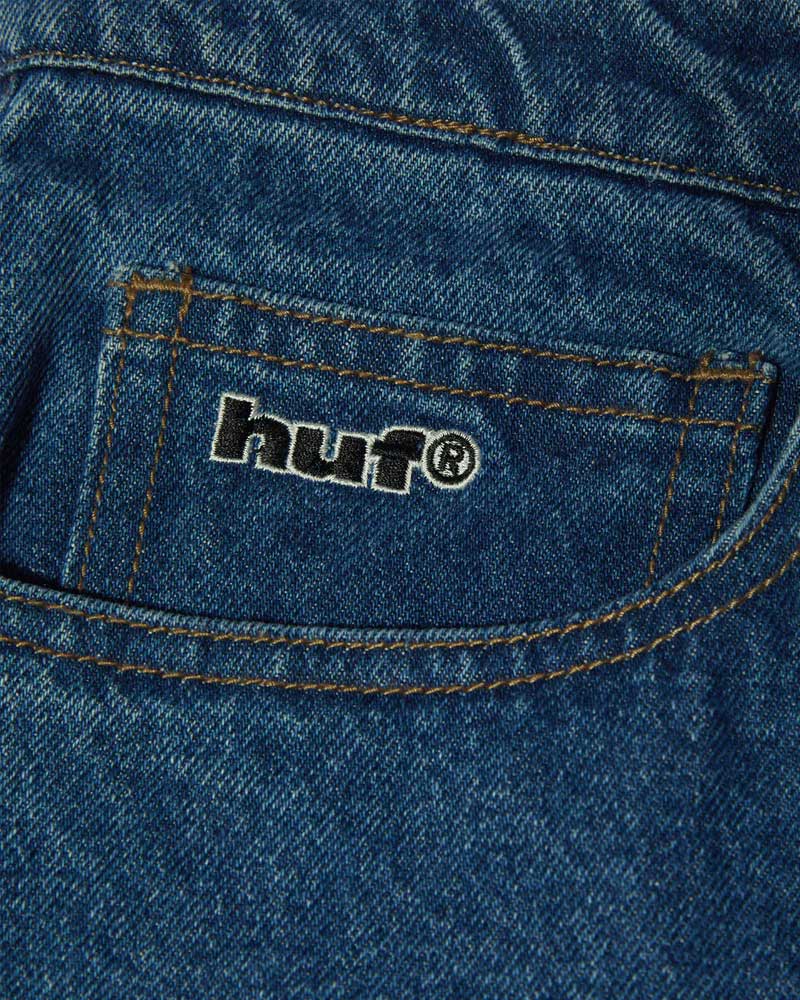 HUF Basic Ass Jeans Stone Wash Indigo