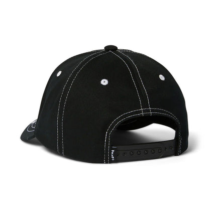 HUF Contrast H Star Snapback Black