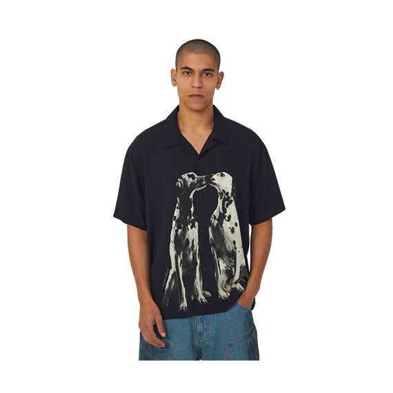HUF Dogged Resort Shirt Black