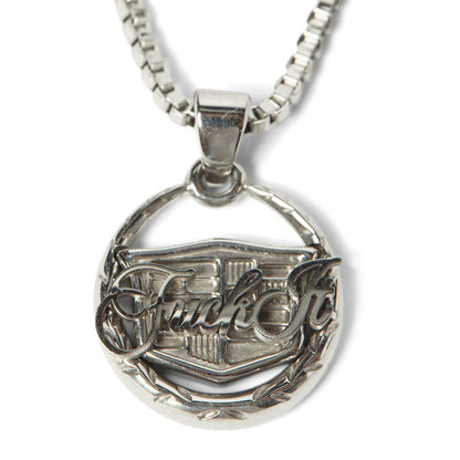 HUF Emblem Pendant Silver