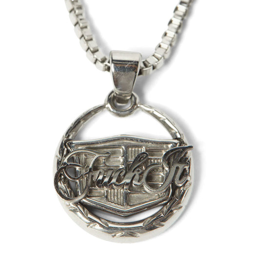 HUF Emblem Pendant Silver