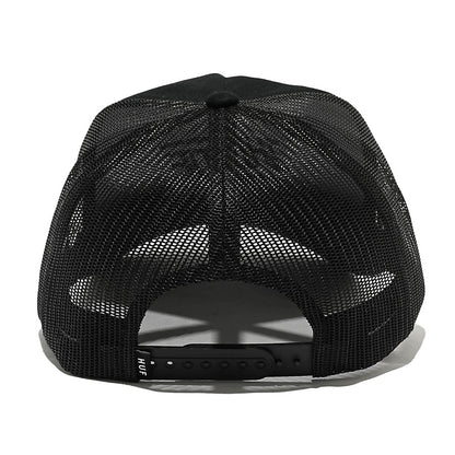 HUF Exhaust Trucker Hat Black