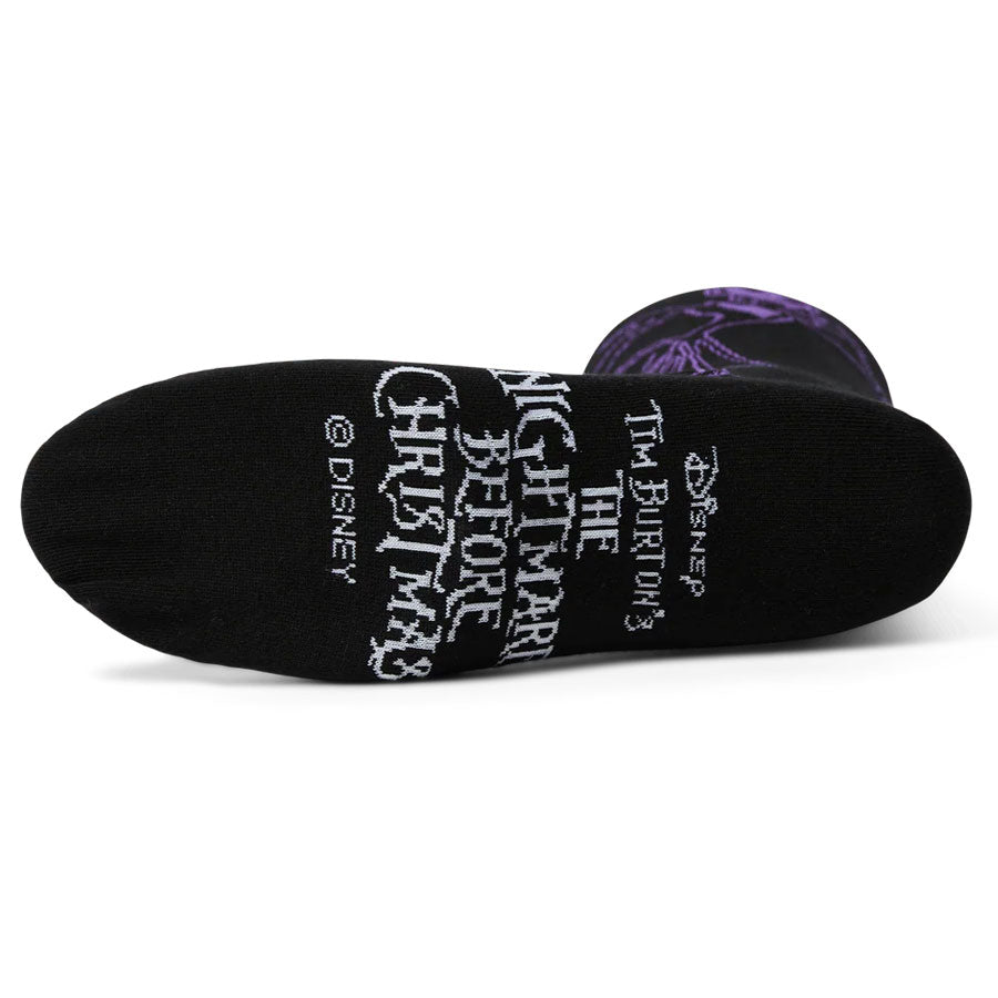 HUF Jack Skellington Crew Sock Black