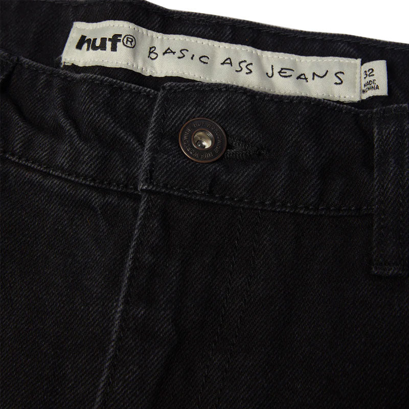 HUF Kinda Loose Double Knee Short Faded Black