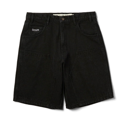 HUF Kinda Loose Double Knee Short Faded Black