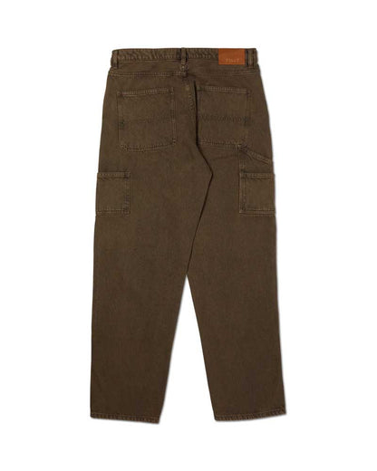 HUF Kinda Loose Double Knees Jeans Chocolate