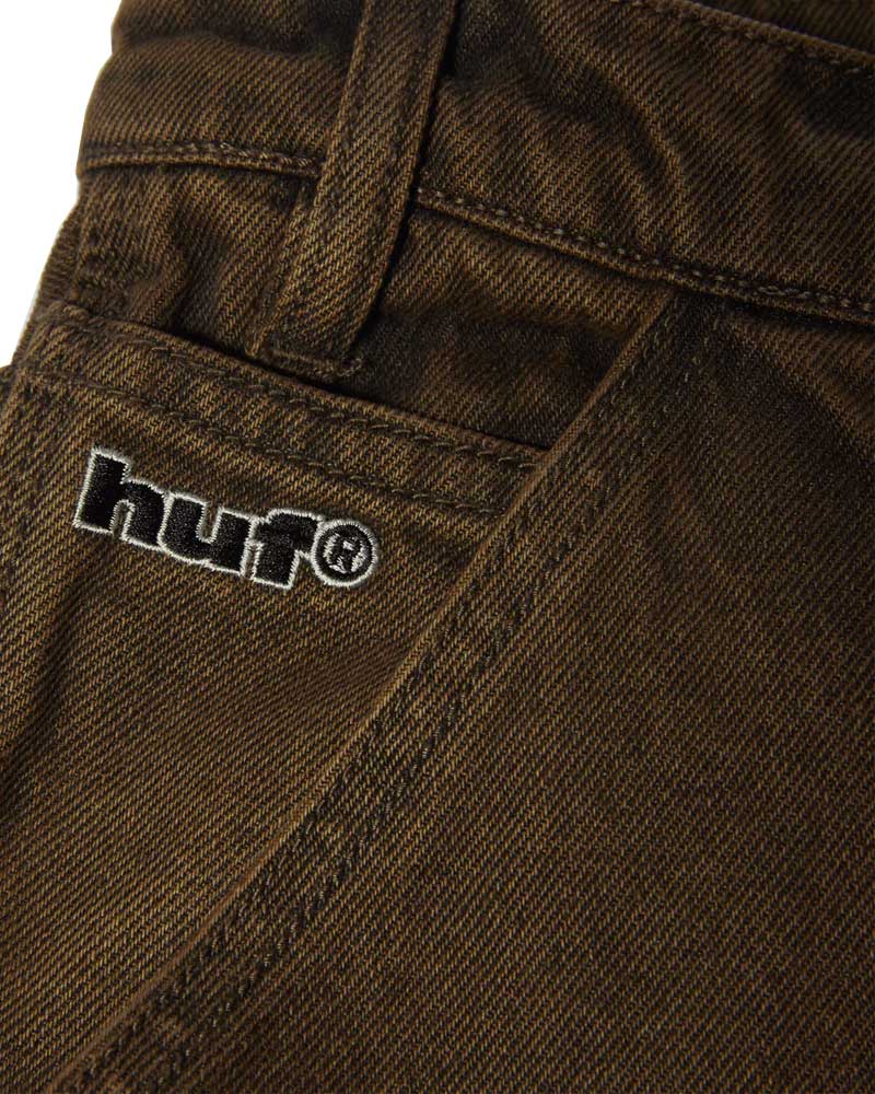 HUF Kinda Loose Double Knees Jeans Chocolate