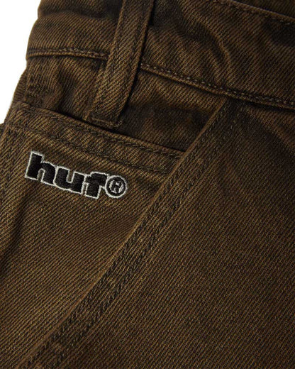 HUF Kinda Loose Double Knees Jeans Chocolate
