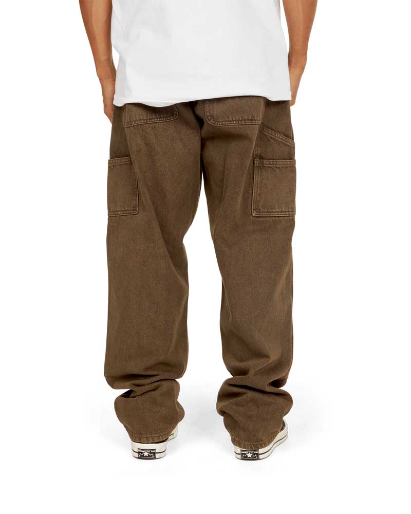 HUF Kinda Loose Double Knees Jeans Chocolate – The Source