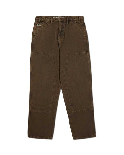 HUF Kinda Loose Double Knees Jeans Chocolate
