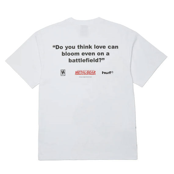 HUF Metal Gear Solid Battlefield T-Shirt White