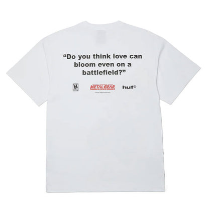 HUF Metal Gear Solid Battlefield T-Shirt White
