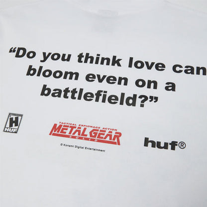 HUF Metal Gear Solid Battlefield T-Shirt White