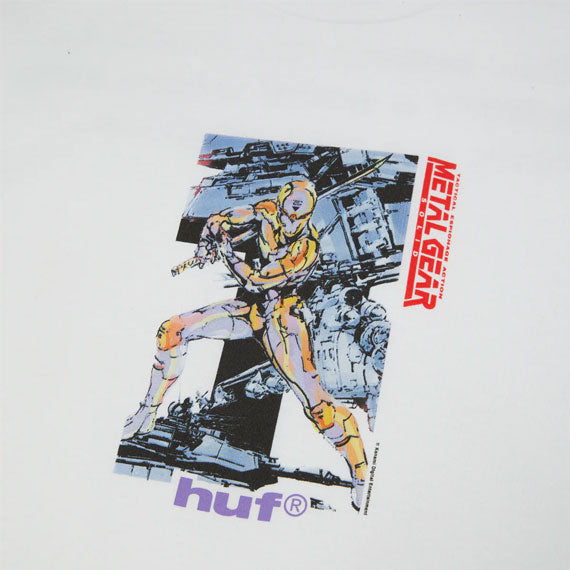 HUF Metal Gear Solid Gray Fox T-Shirt White