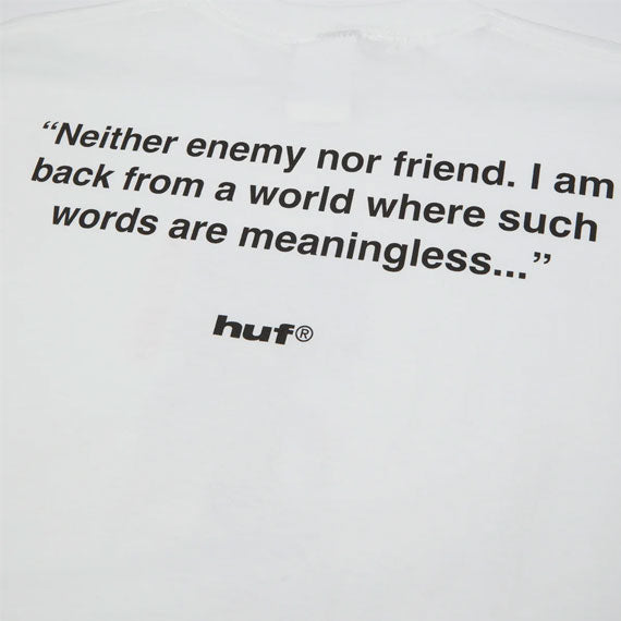 HUF Metal Gear Solid Gray Fox T-Shirt White