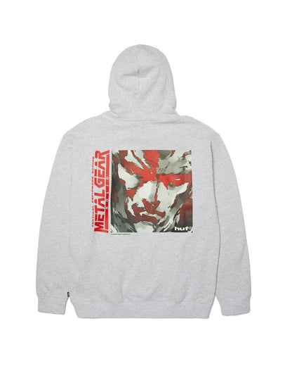 HUF Metal Gear Solid MGS1 Hoodie Heather Grey