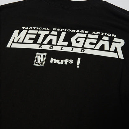 HUF Metal Gear Solid MGS1 T-Shirt Black