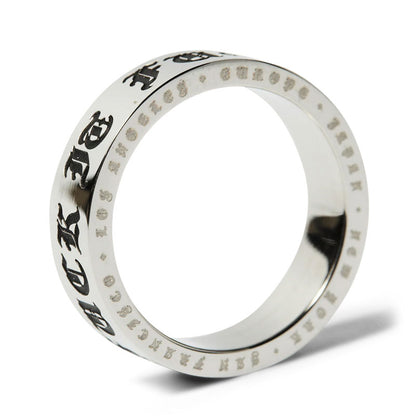 HUF Old E Ring Silver