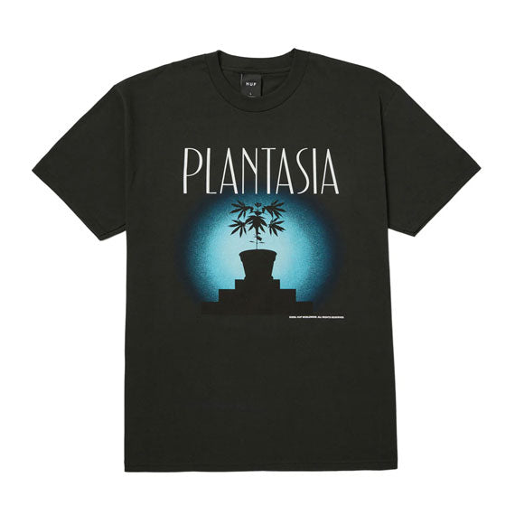 HUF Plantasia Short Sleeve T-Shirt Vintage Black
