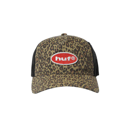 HUF Safari Trucker Leopard