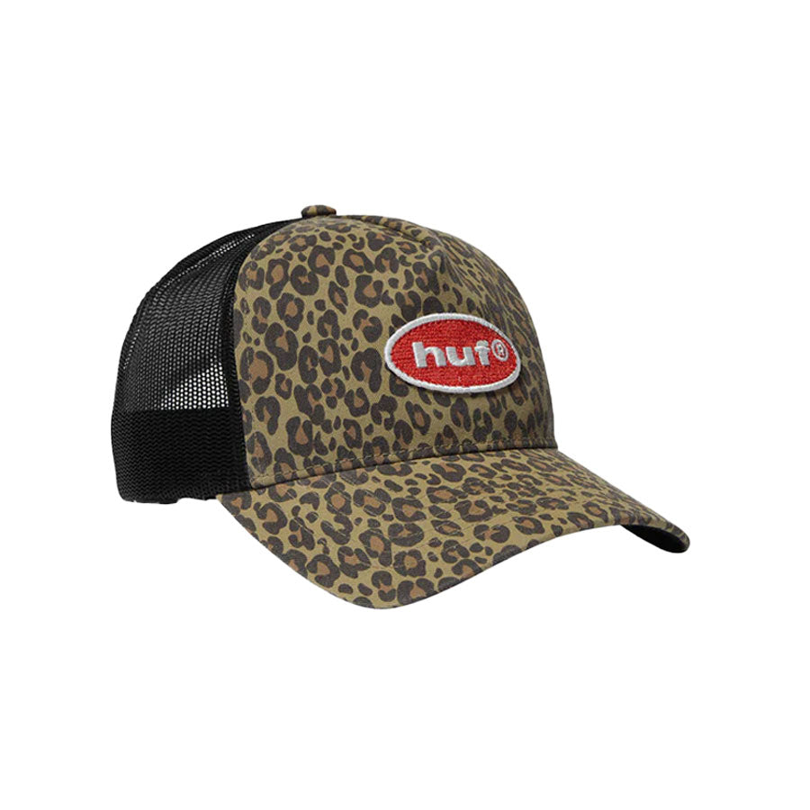 HUF Safari Trucker Leopard