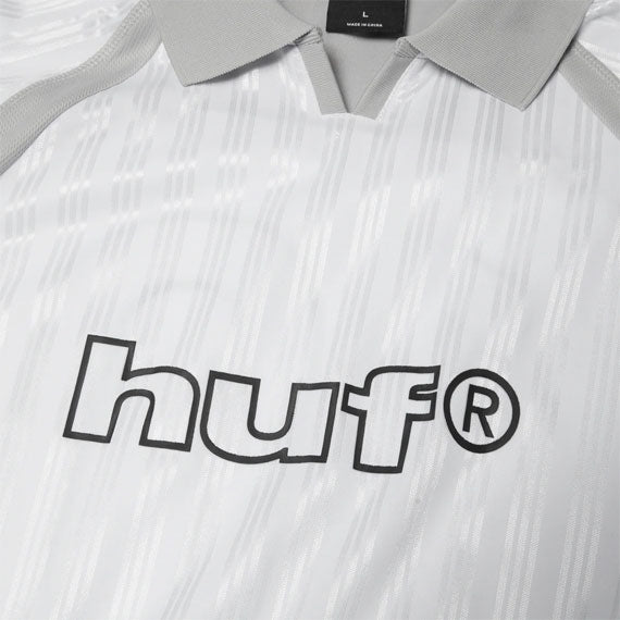 HUF Sideline Soccer Jersey White
