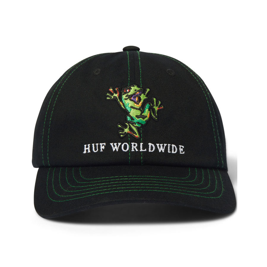 HUF Stuck On You 6 Panel Cv Hat Black