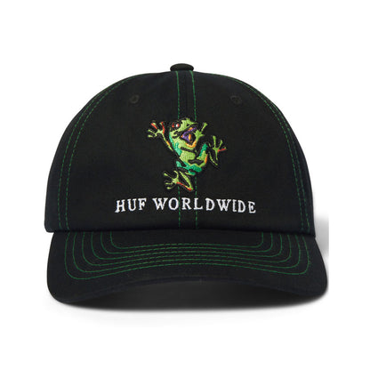 HUF Stuck On You 6 Panel Cv Hat Black
