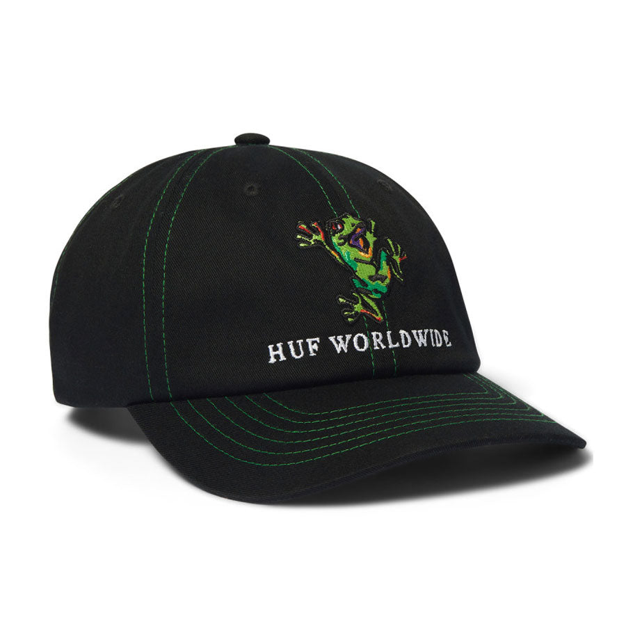HUF Stuck On You 6 Panel Cv Hat Black