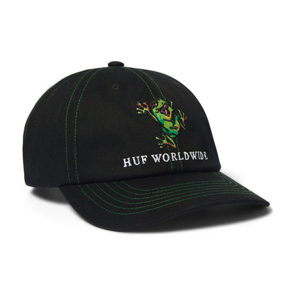HUF Stuck On You 6 Panel Cv Hat Black