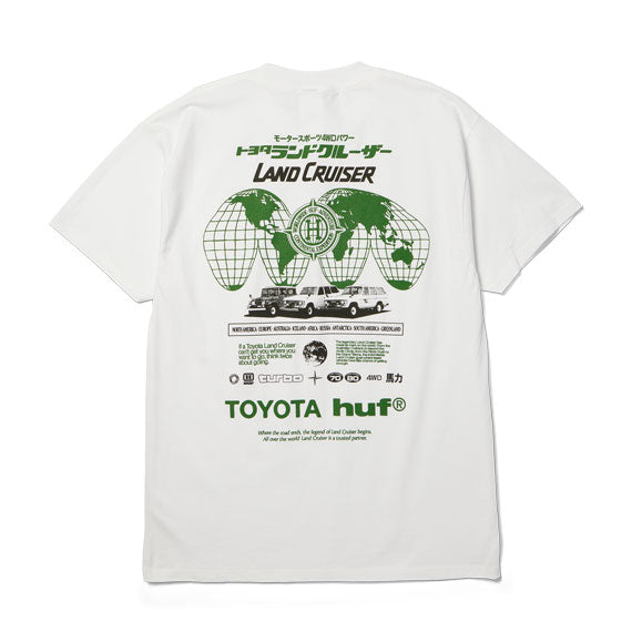 HUF Toyota Land Cruiser Global T-Shirt White