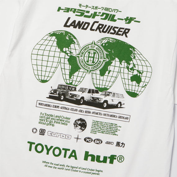 HUF Toyota Land Cruiser Global T-Shirt White