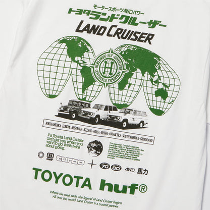 HUF Toyota Land Cruiser Global T-Shirt White
