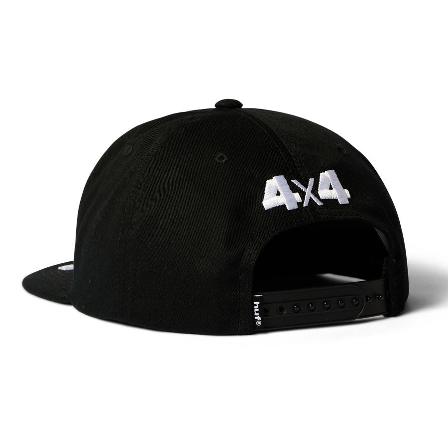 HUF Toyota Land Cruiser Rally Snapback Black