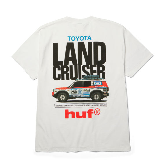 HUF Toyota Land Cruiser Rally T-Shirt White