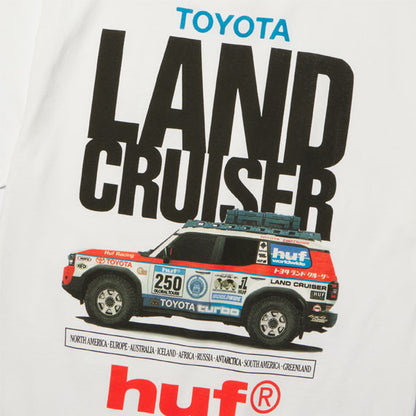 HUF Toyota Land Cruiser Rally T-Shirt White