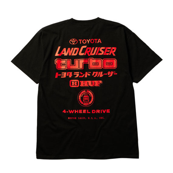 HUF Toyota Land Cruiser Turbo T-Shirt Black