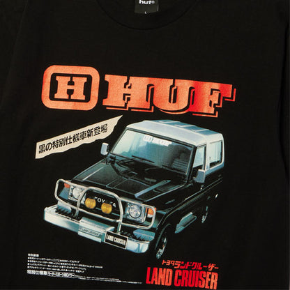 HUF Toyota Land Cruiser Turbo T-Shirt Black