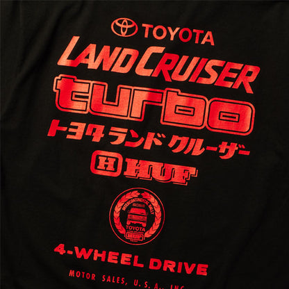 HUF Toyota Land Cruiser Turbo T-Shirt Black