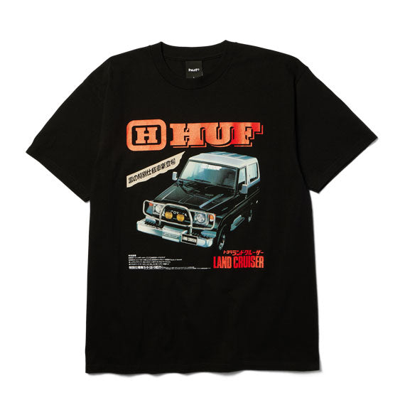 HUF Toyota Land Cruiser Turbo T-Shirt Black