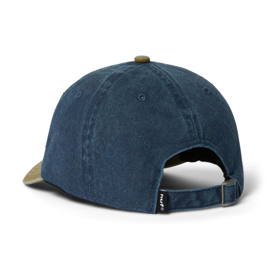 HUF Two Tone 89 Washed 6 Panel Hat Navy