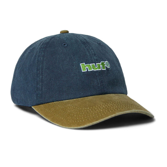HUF Two Tone 89 Washed 6 Panel Hat Navy