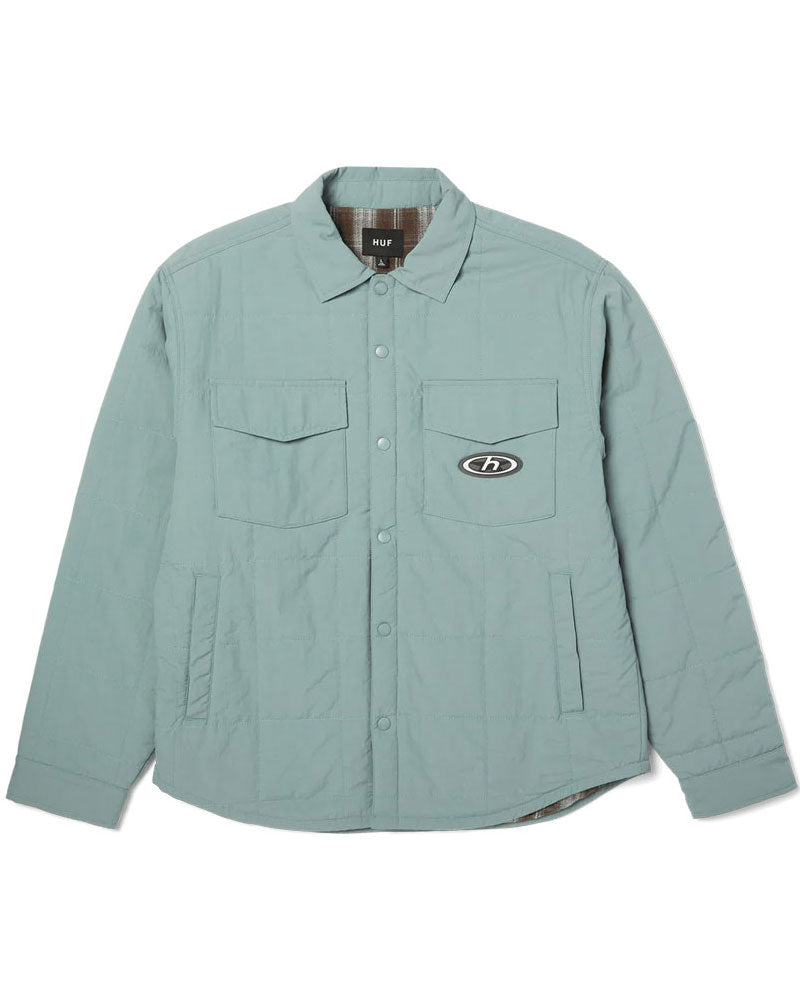 HUF Villard Shacket Steel Blue