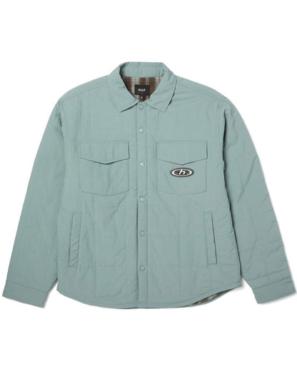 HUF Villard Shacket Steel Blue