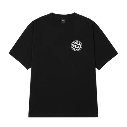 HUF Wide Angle T-Shirt Black