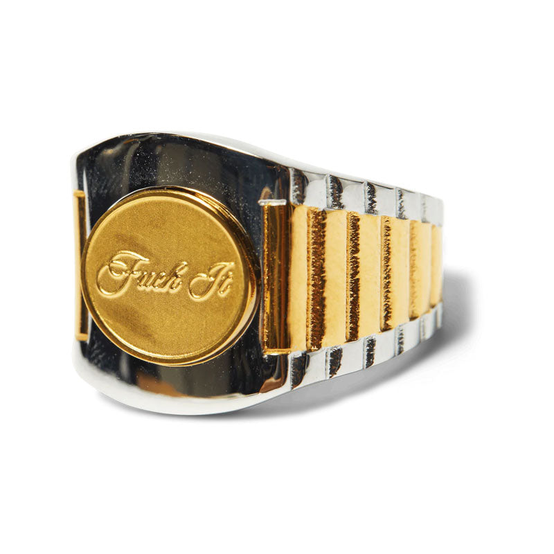 HUF Worldwide Clothiers Ring Gold